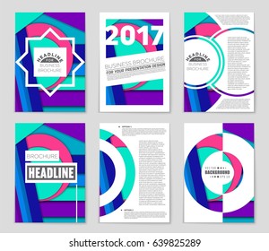 Abstract vector layout background set. For art template design, list, front page, mockup brochure theme style, banner, idea, cover, booklet, print, flyer, book, blank, card, ad, sign, sheet,, a4