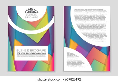 Abstract vector layout background set. For art template design, list, front page, mockup brochure theme style, banner, idea, cover, booklet, print, flyer, book, blank, card, ad, sign, sheet,, a4