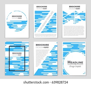 Abstract vector layout background set. For art template design, list, front page, mockup brochure theme style, banner, idea, cover, booklet, print, flyer, book, blank, card, ad, sign, sheet,, a4