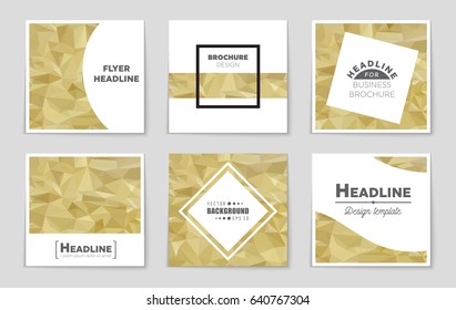 Abstract vector layout background set. For art template design, list, page, mockup brochure theme style, banner, idea, cover, booklet, print, flyer, book, blank, card, ad, sign, sheet,, a4.