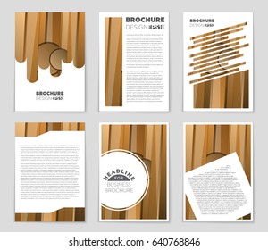 Abstract vector layout background set. For art template design, list, front page, mockup brochure theme style, banner, idea, cover, booklet, print, flyer, book, blank, card, ad, sign, sheet,, a4