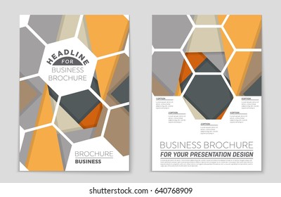 Abstract vector layout background set. For art template design, list, front page, mockup brochure theme style, banner, idea, cover, booklet, print, flyer, book, blank, card, ad, sign, sheet,, a4