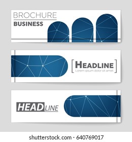 Abstract vector layout background set. For art template design, list, front page, mockup brochure theme style, banner, idea, cover, booklet, print, flyer, book, blank, card, ad, sign, sheet,, a4