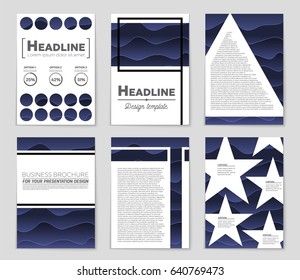 Abstract vector layout background set. For art template design, list, page, mockup brochure theme style, banner, idea, cover, booklet, print, flyer, book, blank, card, ad, sign, sheet,, a4.