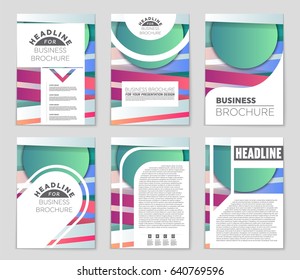 Abstract vector layout background set. For art template design, list, front page, mockup brochure theme style, banner, idea, cover, booklet, print, flyer, book, blank, card, ad, sign, sheet,, a4