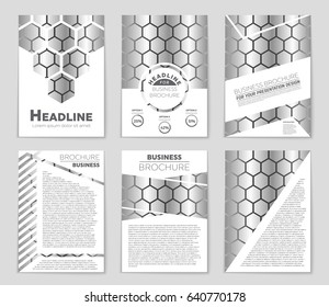 Abstract vector layout background set. For art template design, list, front page, mockup brochure theme style, banner, idea, cover, booklet, print, flyer, book, blank, card, ad, sign, sheet,, a4