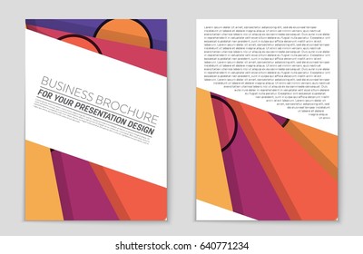 Abstract vector layout background set. For art template design, list, front page, mockup brochure theme style, banner, idea, cover, booklet, print, flyer, book, blank, card, ad, sign, sheet,, a4