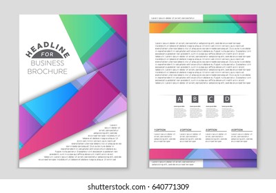 Abstract vector layout background set. For art template design, list, front page, mockup brochure theme style, banner, idea, cover, booklet, print, flyer, book, blank, card, ad, sign, sheet,, a4