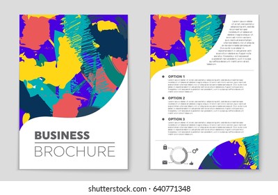 Abstract vector layout background set. For art template design, list, front page, mockup brochure theme style, banner, idea, cover, booklet, print, flyer, book, blank, card, ad, sign, sheet,, a4