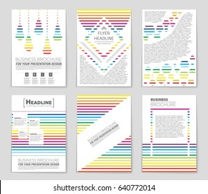 Abstract vector layout background set. For art template design, list, front page, mockup brochure theme style, banner, idea, cover, booklet, print, flyer, book, blank, card, ad, sign, sheet,, a4