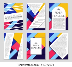 Abstract vector layout background set. For art template design, list, front page, mockup brochure theme style, banner, idea, cover, booklet, print, flyer, book, blank, card, ad, sign, sheet,, a4