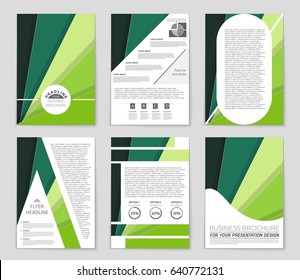 Abstract vector layout background set. For art template design, list, front page, mockup brochure theme style, banner, idea, cover, booklet, print, flyer, book, blank, card, ad, sign, sheet,, a4