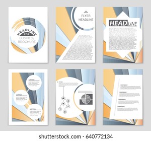 Abstract vector layout background set. For art template design, list, front page, mockup brochure theme style, banner, idea, cover, booklet, print, flyer, book, blank, card, ad, sign, sheet,, a4