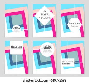 Abstract vector layout background set. For art template design, list, front page, mockup brochure theme style, banner, idea, cover, booklet, print, flyer, book, blank, card, ad, sign, sheet,, a4