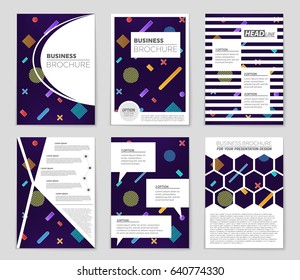 Abstract vector layout background set. For art template design, list, front page, mockup brochure theme style, banner, idea, cover, booklet, print, flyer, book, blank, card, ad, sign, sheet,, a4