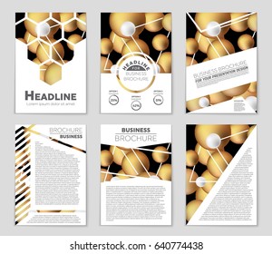 Abstract vector layout background set. For art template design, list, front page, mockup brochure theme style, banner, idea, cover, booklet, print, flyer, book, blank, card, ad, sign, sheet,, a4