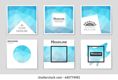 Abstract vector layout background set. For art template design, list, page, mockup brochure theme style, banner, idea, cover, booklet, print, flyer, book, blank, card, ad, sign, sheet,, a4.