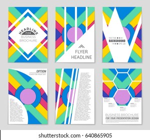 Abstract vector layout background set. For art template design, list, front page, mockup brochure theme style, banner, idea, cover, booklet, print, flyer, book, blank, card, ad, sign, sheet,, a4