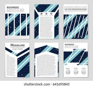 Abstract vector layout background set. For art template design, list, page, mockup brochure theme style, banner, idea, cover, booklet, print, flyer, book, blank, card, ad, sign, sheet,, a4