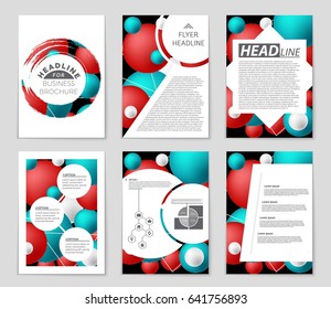 Abstract vector layout background set. For art template design, list, front page, mockup brochure theme style, banner, idea, cover, booklet, print, flyer, book, blank, card, ad, sign, sheet,, a4