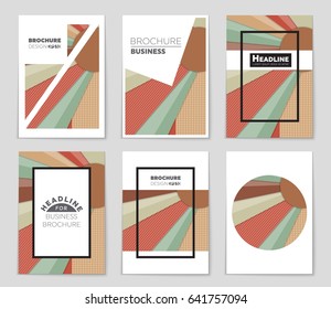 Abstract vector layout background set. For art template design, list, front page, mockup brochure theme style, banner, idea, cover, booklet, print, flyer, book, blank, card, ad, sign, sheet,, a4