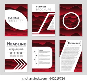 Abstract vector layout background set. For art template design, list, page, mockup brochure theme style, banner, idea, cover, booklet, print, flyer, book, blank, card, ad, sign, sheet,, a4.