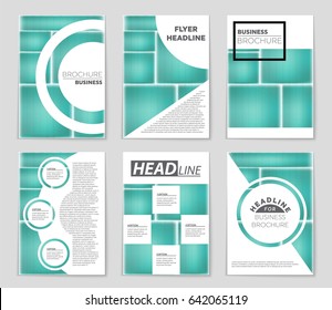 Abstract vector layout background set. For art template design, list, front page, mockup brochure theme style, banner, idea, cover, booklet, print, flyer, book, blank, card, ad, sign, sheet,, a4