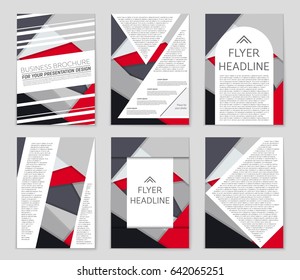 Abstract vector layout background set. For art template design, list, front page, mockup brochure theme style, banner, idea, cover, booklet, print, flyer, book, blank, card, ad, sign, sheet,, a4