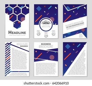 Abstract vector layout background set. For art template design, list, front page, mockup brochure theme style, banner, idea, cover, booklet, print, flyer, book, blank, card, ad, sign, sheet,, a4