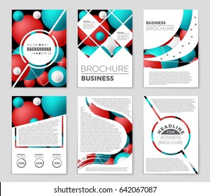 Abstract vector layout background set. For art template design, list, front page, mockup brochure theme style, banner, idea, cover, booklet, print, flyer, book, blank, card, ad, sign, sheet,, a4