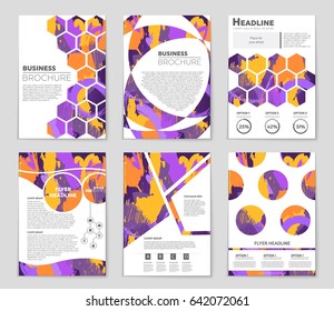 Abstract vector layout background set. For art template design, list, front page, mockup brochure theme style, banner, idea, cover, booklet, print, flyer, book, blank, card, ad, sign, sheet,, a4.