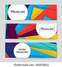 Abstract vector layout background set. For art template design, list, front page, mockup brochure theme style, banner, idea, cover, booklet, print, flyer, book, blank, card, ad, sign, sheet,, a4