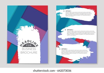 Abstract vector layout background set. For art template design, list, front page, mockup brochure theme style, banner, idea, cover, booklet, print, flyer, book, blank, card, ad, sign, sheet,, a4
