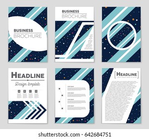 Abstract vector layout background set. For art template design, list, page, mockup brochure theme style, banner, idea, cover, booklet, print, flyer, book, blank, card, ad, sign, sheet,, a4