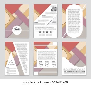 Abstract vector layout background set. For art template design, list, front page, mockup brochure theme style, banner, idea, cover, booklet, print, flyer, book, blank, card, ad, sign, sheet,, a4