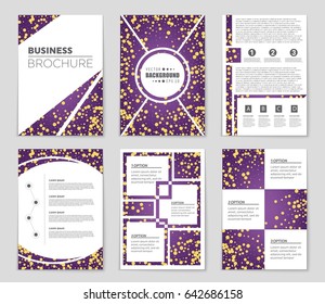 Abstract vector layout background set. For art template design, list, front page, mockup brochure theme style, banner, idea, cover, booklet, print, flyer, book, blank, card, ad, sign, sheet,, a4