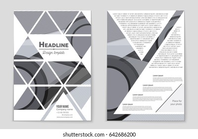 Abstract vector layout background set. For art template design, list, front page, mockup brochure theme style, banner, idea, cover, booklet, print, flyer, book, blank, card, ad, sign, sheet,, a4