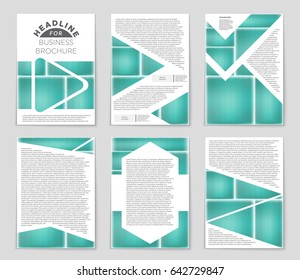 Abstract vector layout background set. For art template design, list, front page, mockup brochure theme style, banner, idea, cover, booklet, print, flyer, book, blank, card, ad, sign, sheet,, a4