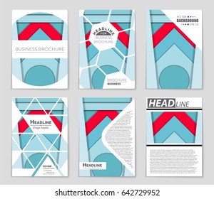 Abstract vector layout background set. For art template design, list, front page, mockup brochure theme style, banner, idea, cover, booklet, print, flyer, book, blank, card, ad, sign, sheet,, a4