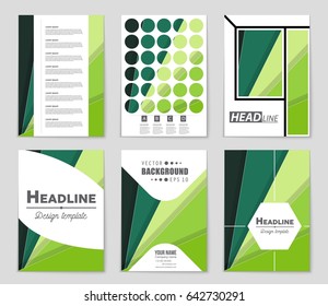 Abstract vector layout background set. For art template design, list, front page, mockup brochure theme style, banner, idea, cover, booklet, print, flyer, book, blank, card, ad, sign, sheet,, a4