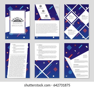 Abstract vector layout background set. For art template design, list, front page, mockup brochure theme style, banner, idea, cover, booklet, print, flyer, book, blank, card, ad, sign, sheet,, a4