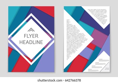 Abstract vector layout background set. For art template design, list, front page, mockup brochure theme style, banner, idea, cover, booklet, print, flyer, book, blank, card, ad, sign, sheet,, a4