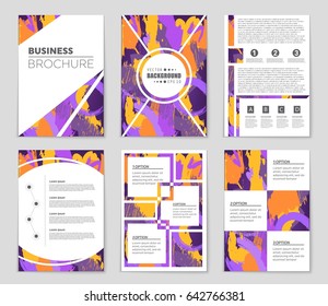 Abstract vector layout background set. For art template design, list, front page, mockup brochure theme style, banner, idea, cover, booklet, print, flyer, book, blank, card, ad, sign, sheet,, a4.