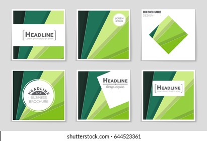 Abstract vector layout background set. For art template design, list, front page, mockup brochure theme style, banner, idea, cover, booklet, print, flyer, book, blank, card, ad, sign, sheet,, a4