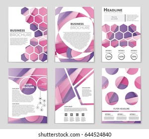 Abstract vector layout background set. For art template design, list, front page, mockup brochure theme style, banner, idea, cover, booklet, print, flyer, book, blank, card, ad, sign, sheet,, a4