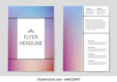 Abstract vector layout background set. For art template design, list, page, mockup brochure theme style, banner, idea, cover, booklet, print, flyer, book, blank, card, ad, sign, sheet,, a4