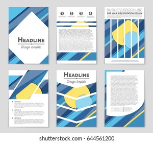 Abstract vector layout background set. For art template design, list, front page, mockup brochure theme style, banner, idea, cover, booklet, print, flyer, book, blank, card, ad, sign, sheet,, a4