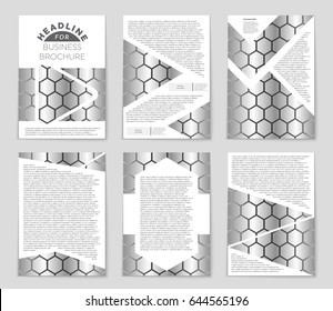 Abstract vector layout background set. For art template design, list, front page, mockup brochure theme style, banner, idea, cover, booklet, print, flyer, book, blank, card, ad, sign, sheet,, a4
