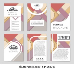 Abstract vector layout background set. For art template design, list, front page, mockup brochure theme style, banner, idea, cover, booklet, print, flyer, book, blank, card, ad, sign, sheet,, a4