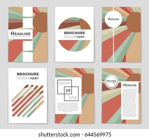 Abstract vector layout background set. For art template design, list, front page, mockup brochure theme style, banner, idea, cover, booklet, print, flyer, book, blank, card, ad, sign, sheet,, a4